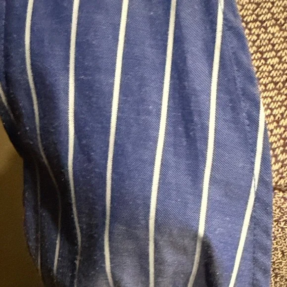 Urban Outfitters Blue and White Striped Maxi Dress - Picture 3 of 7